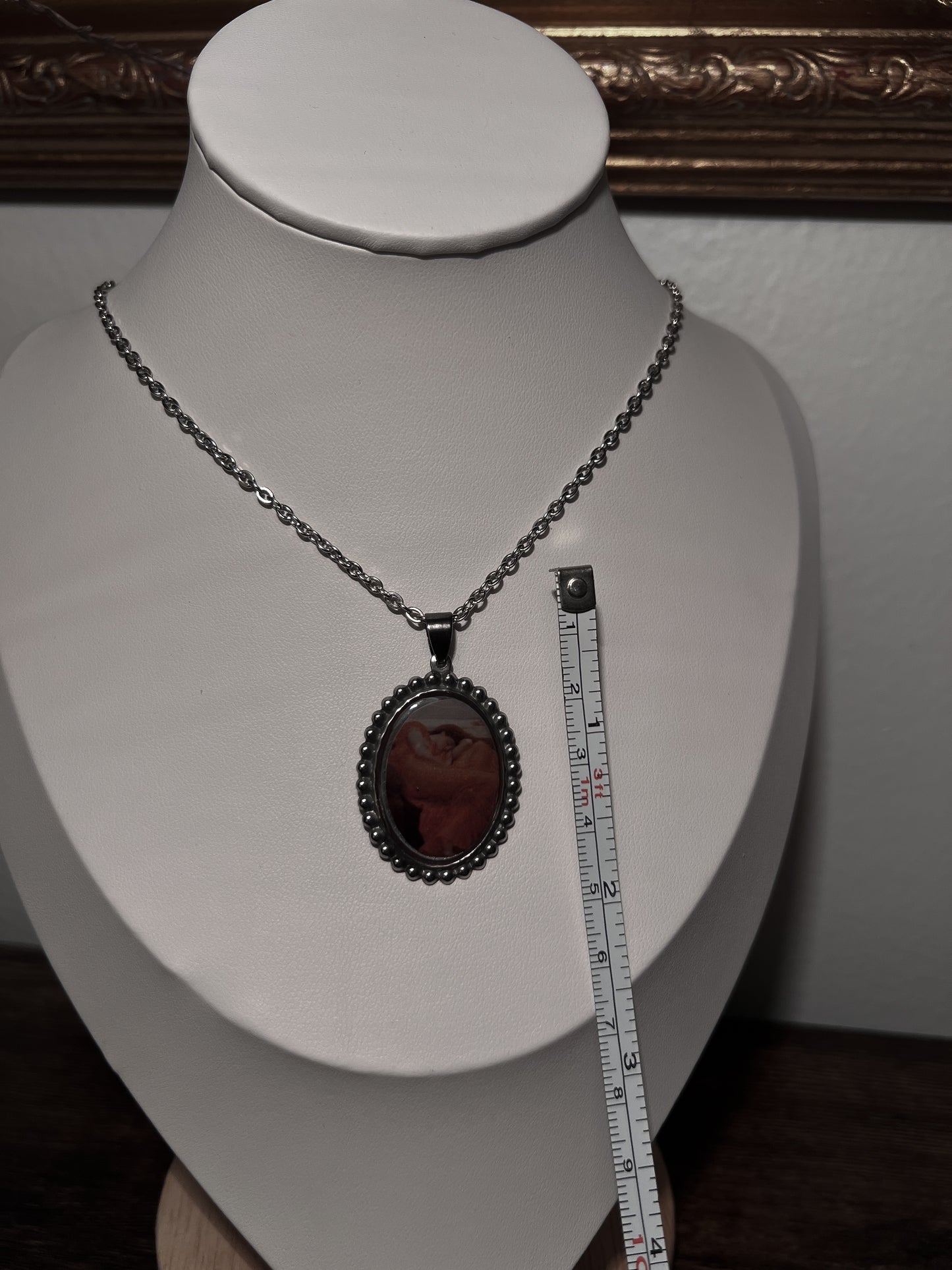 Flaming June Frederic Leighton Necklace • handmade