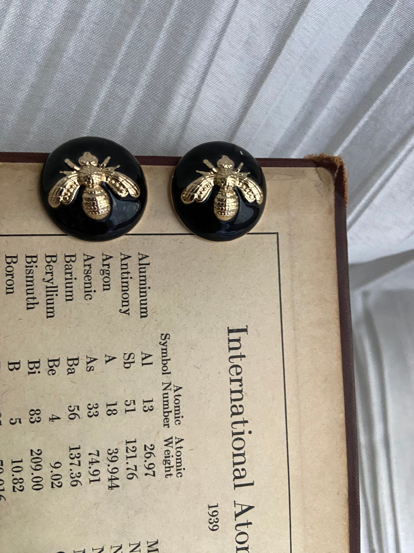 Bee Insect Earrings