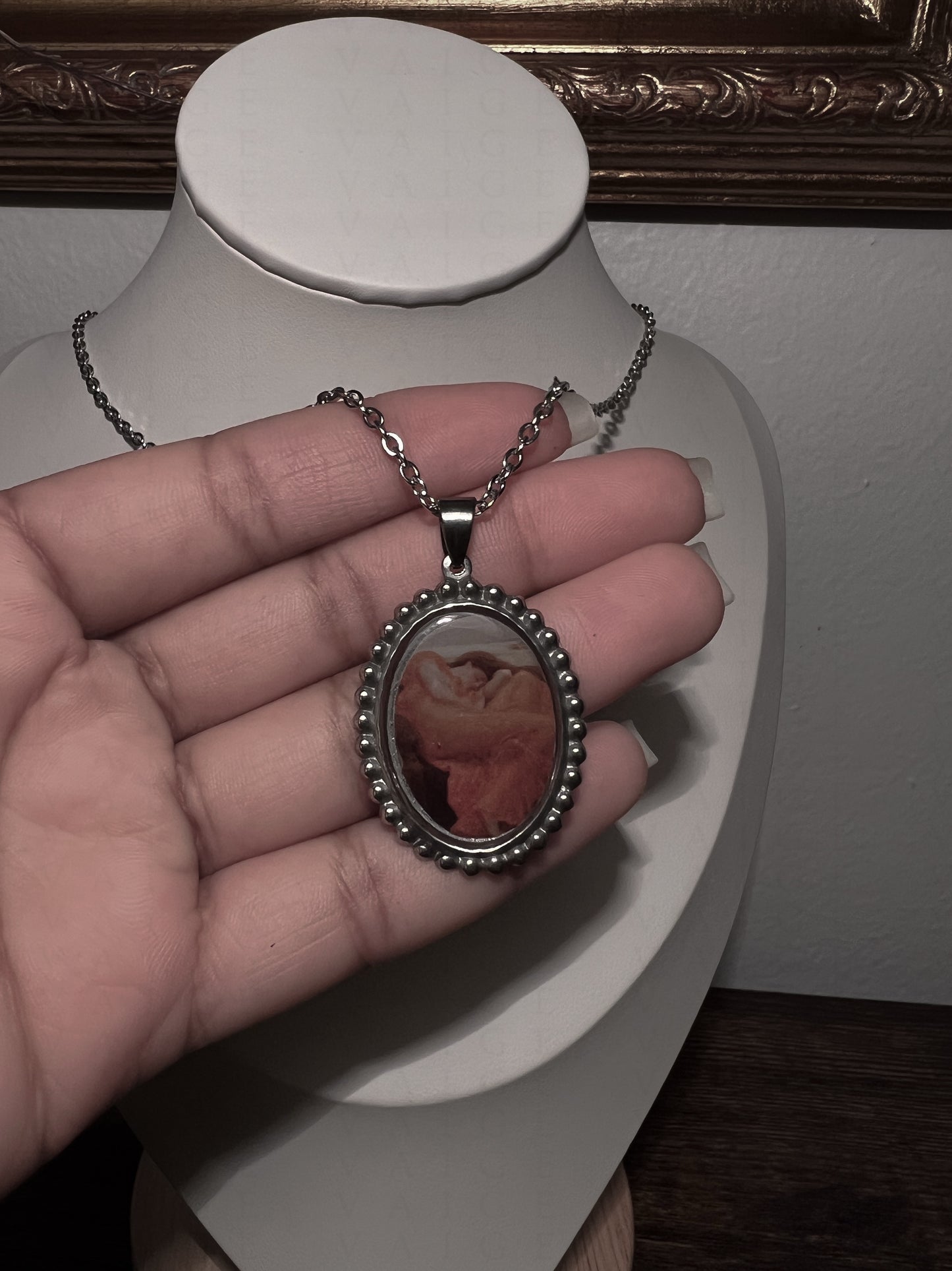 Flaming June Frederic Leighton Necklace • handmade