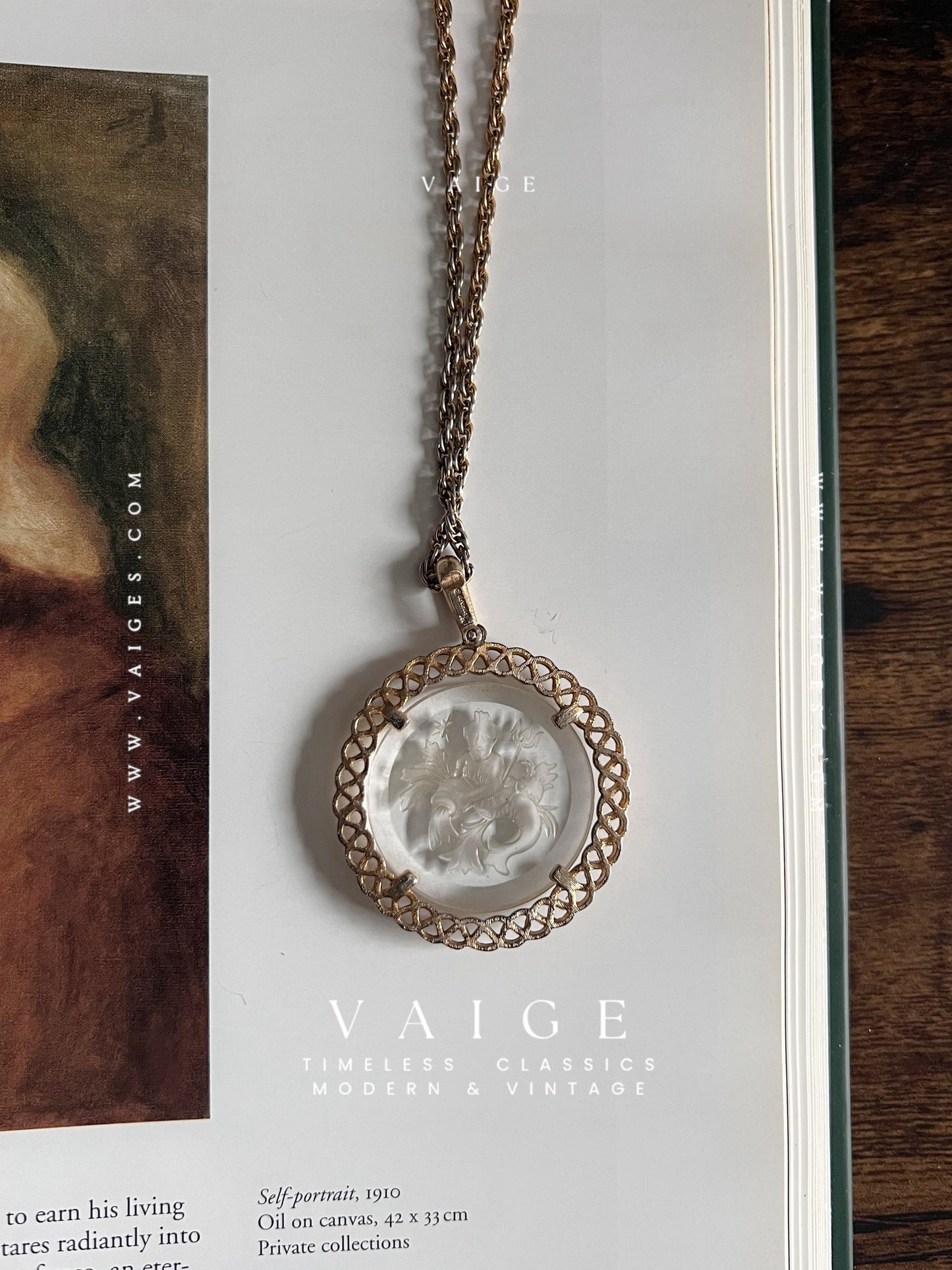 One Of One | Vintage Zodiac Necklace