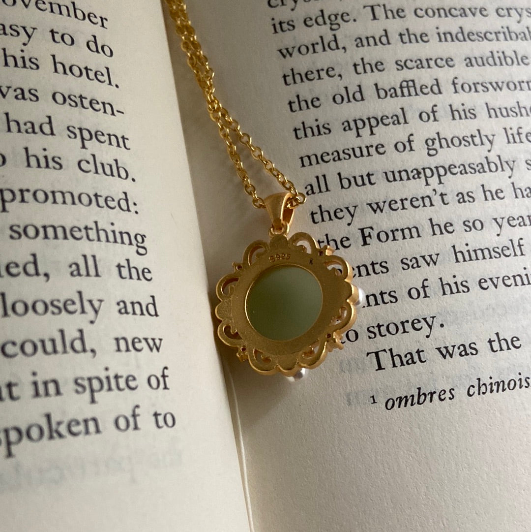 Jade Pearl Necklace
