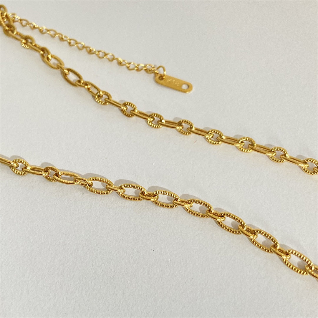 Sun and Moon Shell Necklace
