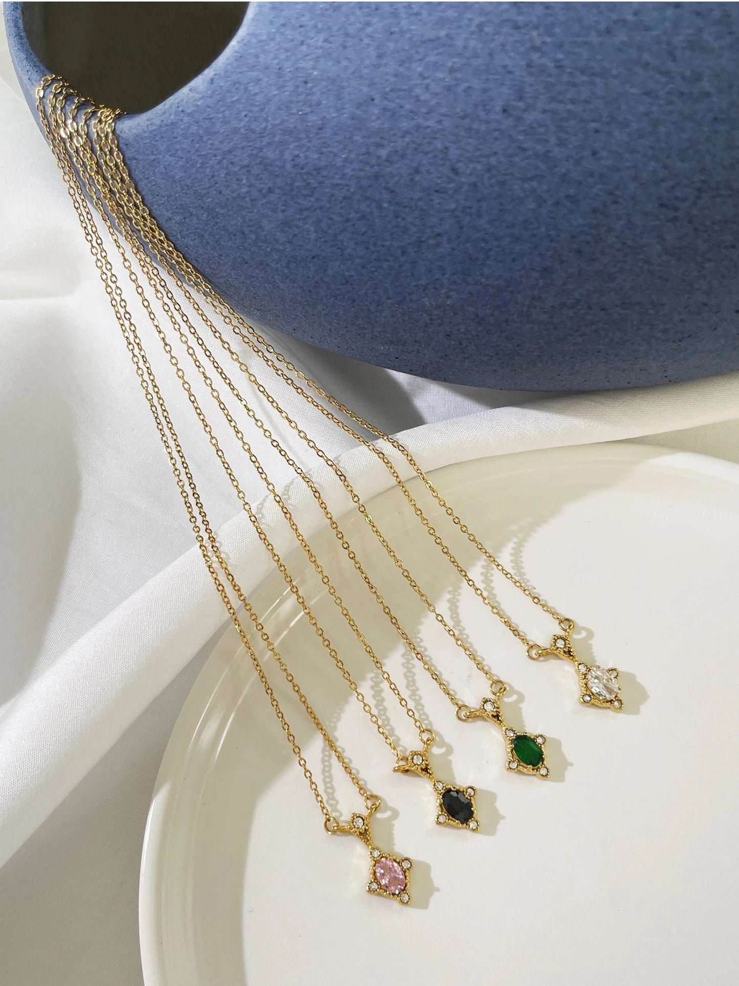 Astra Zirconia Necklace