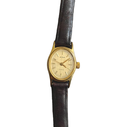 One-of-one | Acqua quartz leather watch