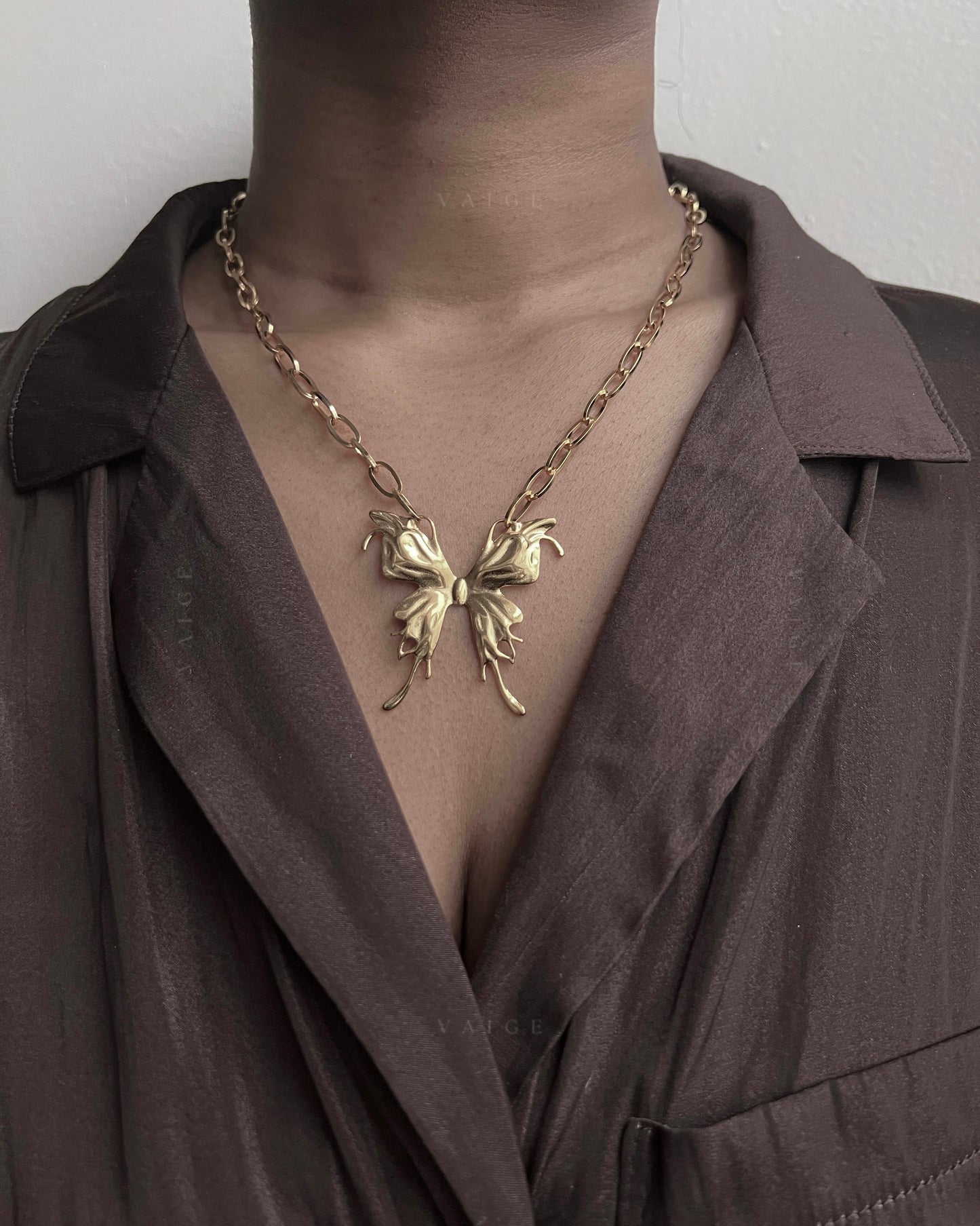Aurelia Butterfly Necklace
