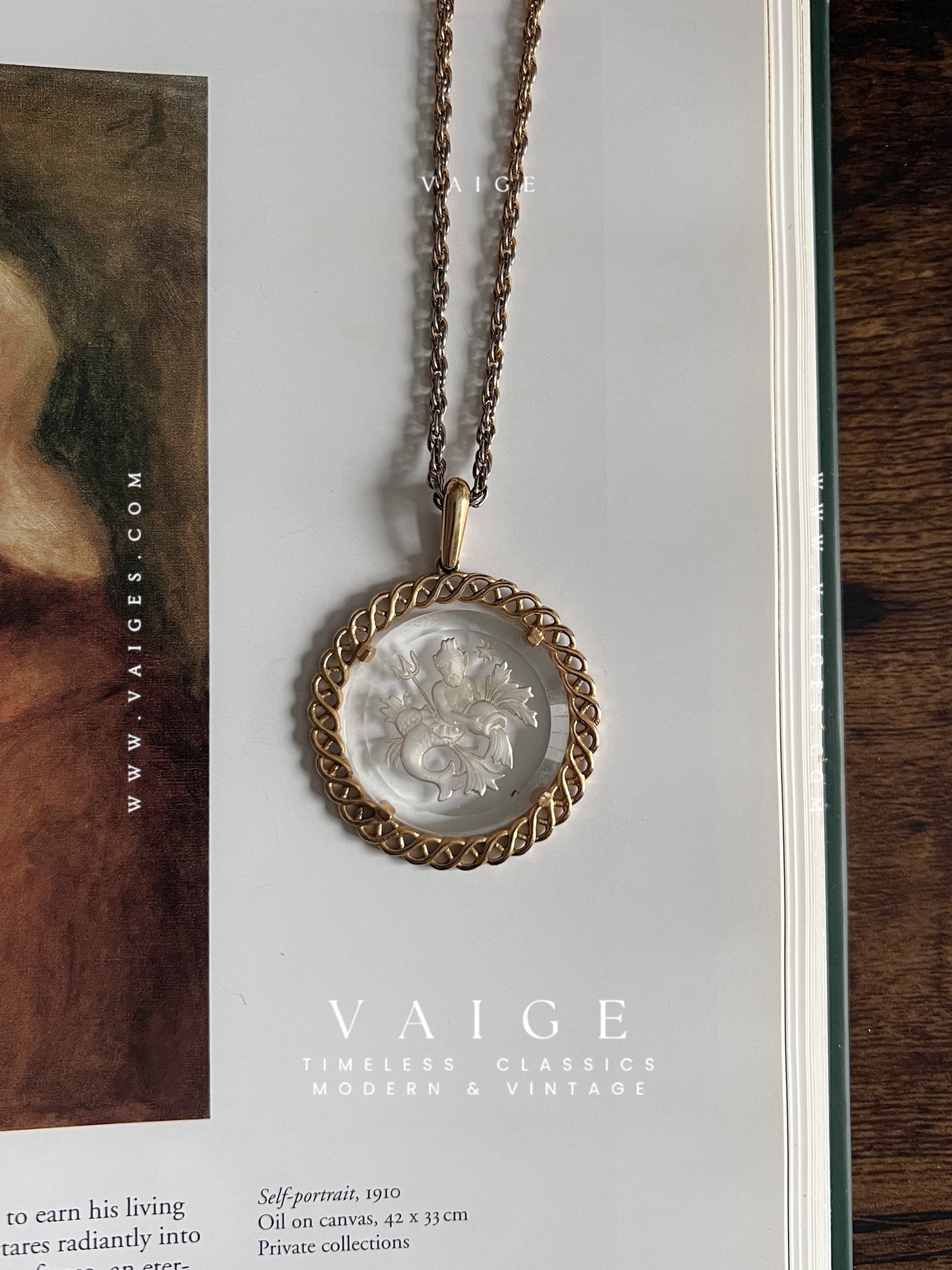 One Of One | Vintage Zodiac Necklace