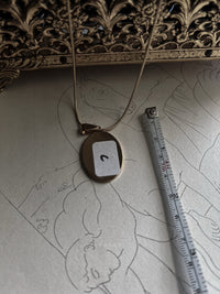 VAIGE  Lovers Eye Gold Oval Necklace [C]