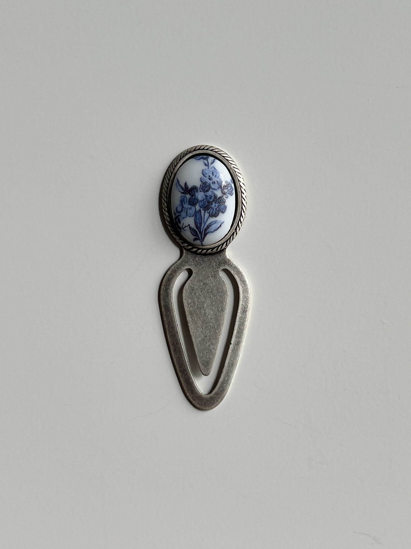 Blue Flowers Bookmark