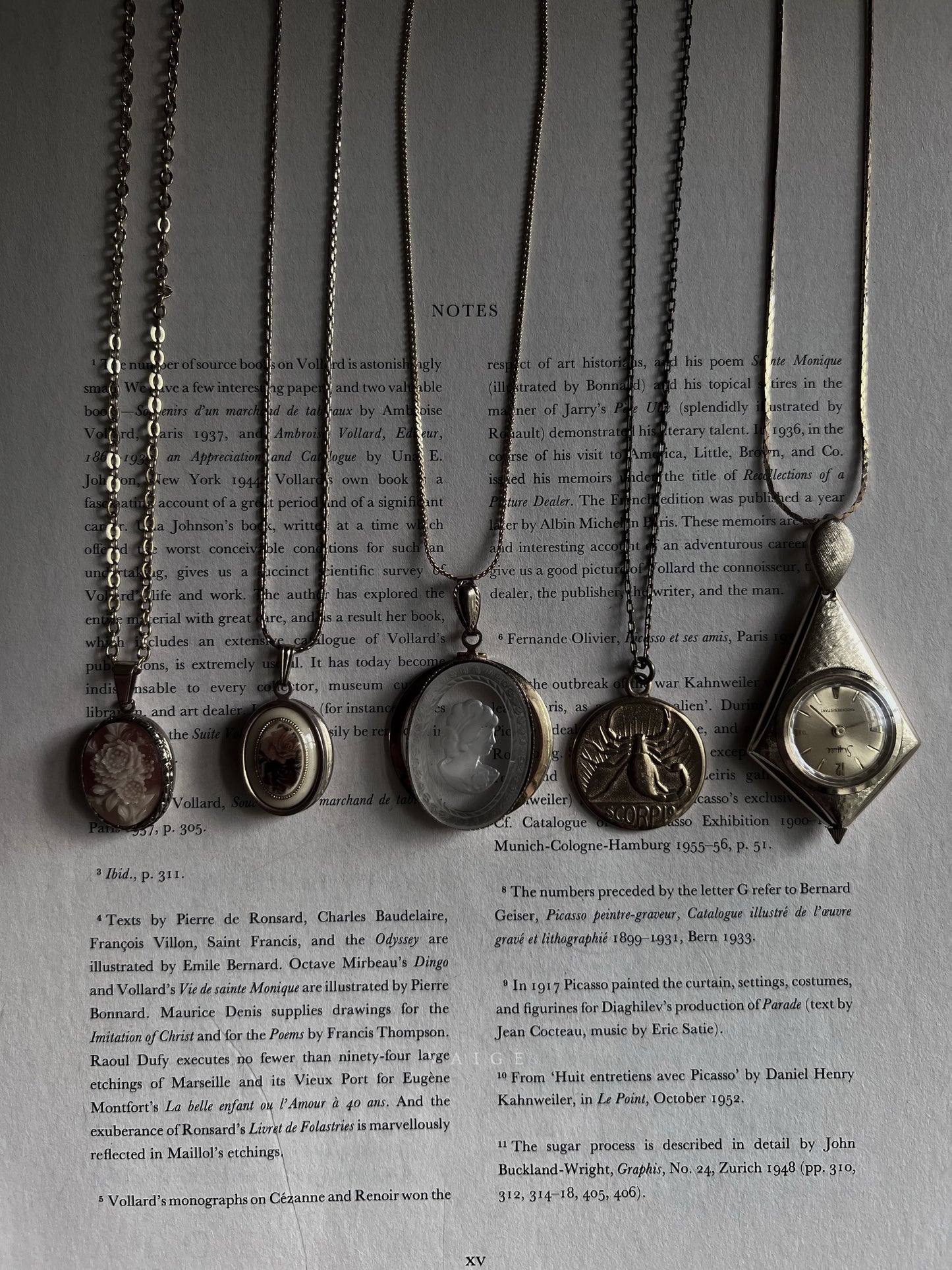 VAIGE One of One |  Vintage Sheffield Pocket Watch Necklace