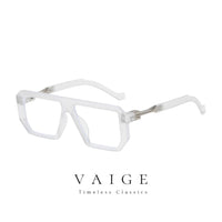 VAIGE Vintage-Inspired Anti Blue Ray Glasses in Classic Black and Tortoise Shell