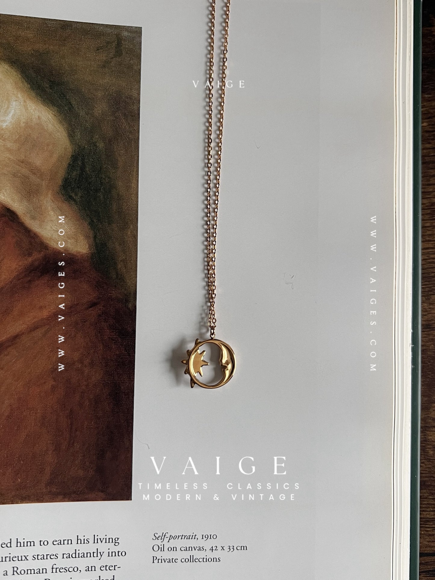 Selene Moon Necklace