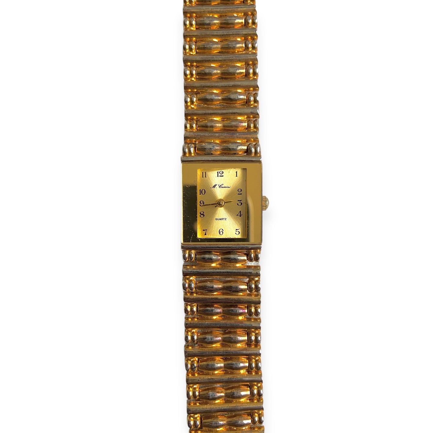 One-of-one | Quartz gold square watch