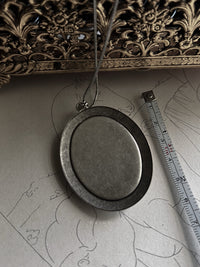 VAIGE  Colonial Romance Courting Couple Silver Necklace