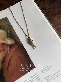 Roselle Fish Necklace