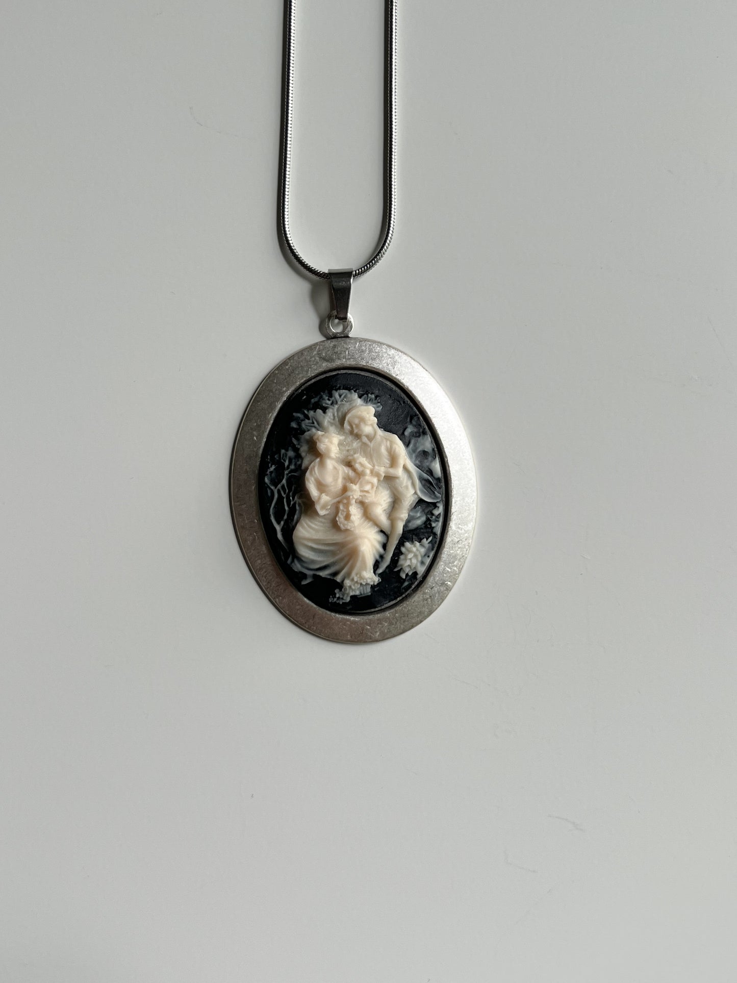 Courting Couple Necklace