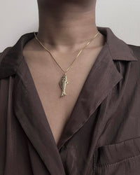 Roselle Fish Necklace