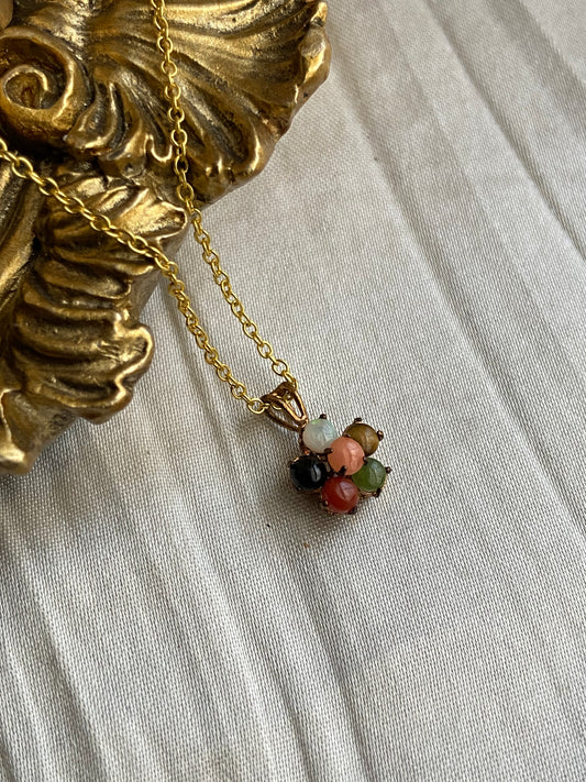 One-of-one | vintage dainty flower Necklace