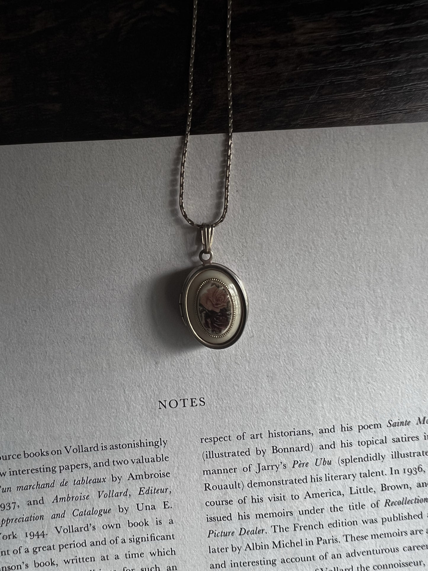 VAIGE One of One |  Vintage Flower Locket Gold Necklace