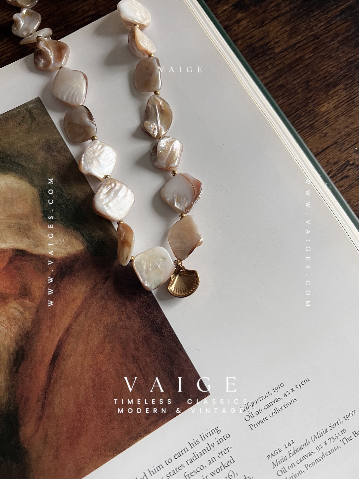Isolde Pearl Necklace