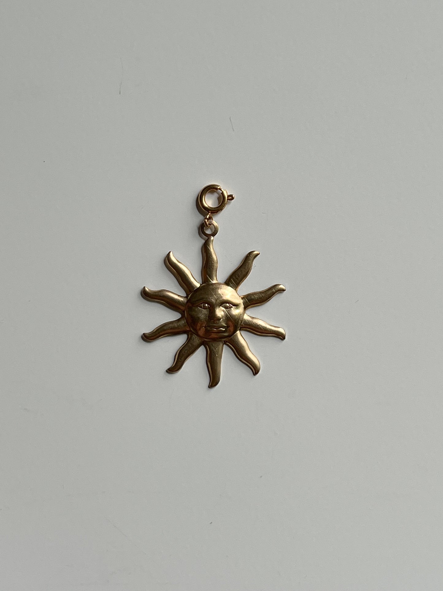 Sun Visage Journal Charm