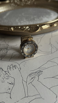 Vintage watch ring