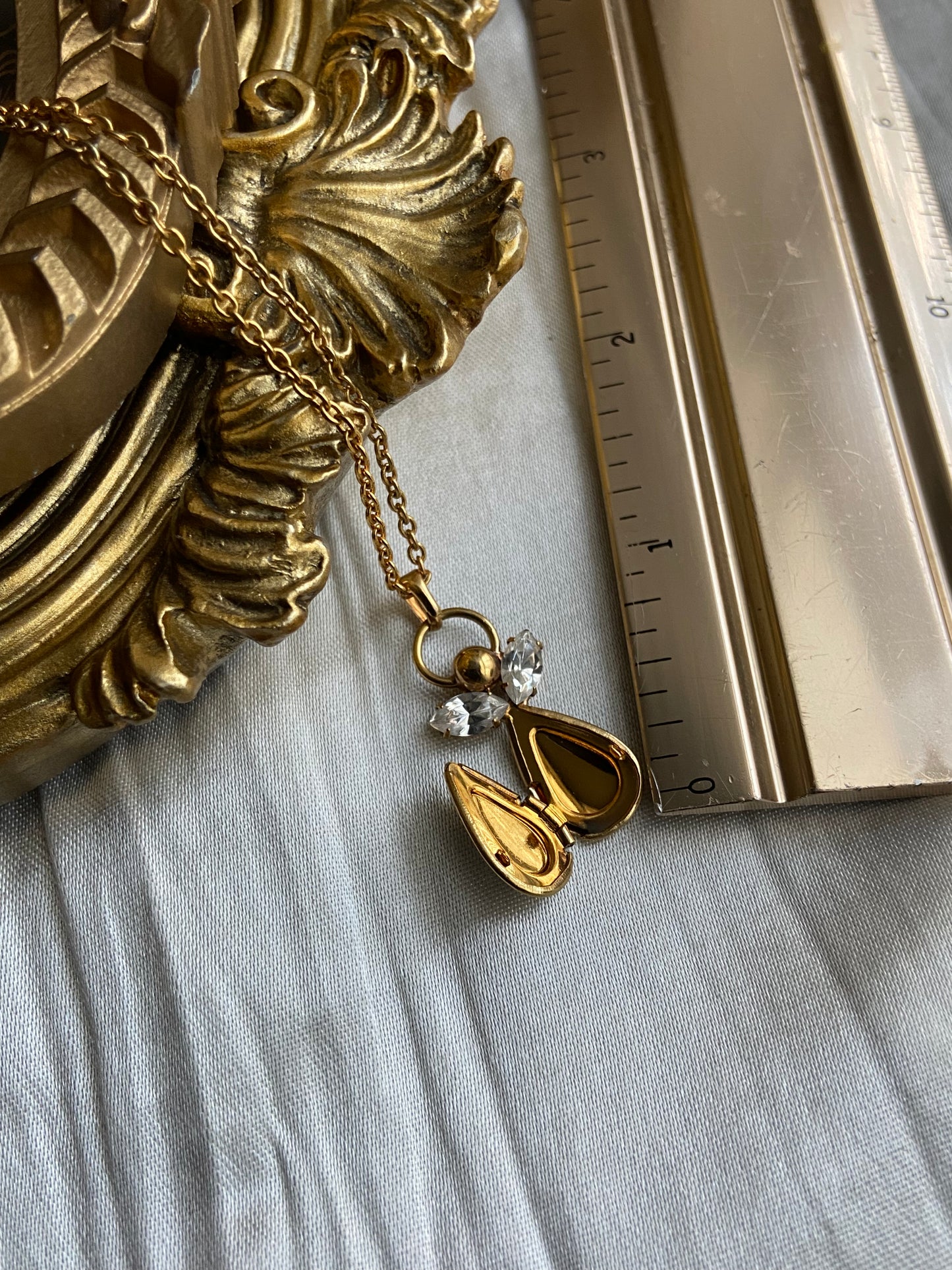 One-of-one | vintage angel locket Necklace