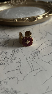 Zareth gemstone ring