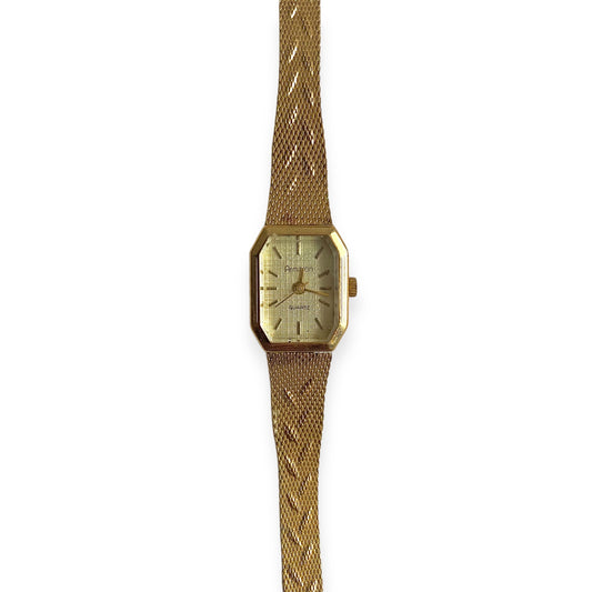 One-of-one | Armitron quartz gold floral watch