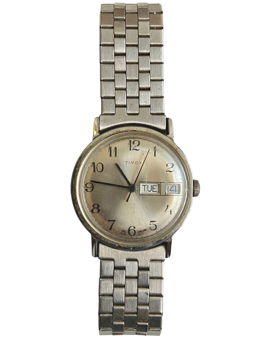 One-of-one | timex England dial stainless steel watch