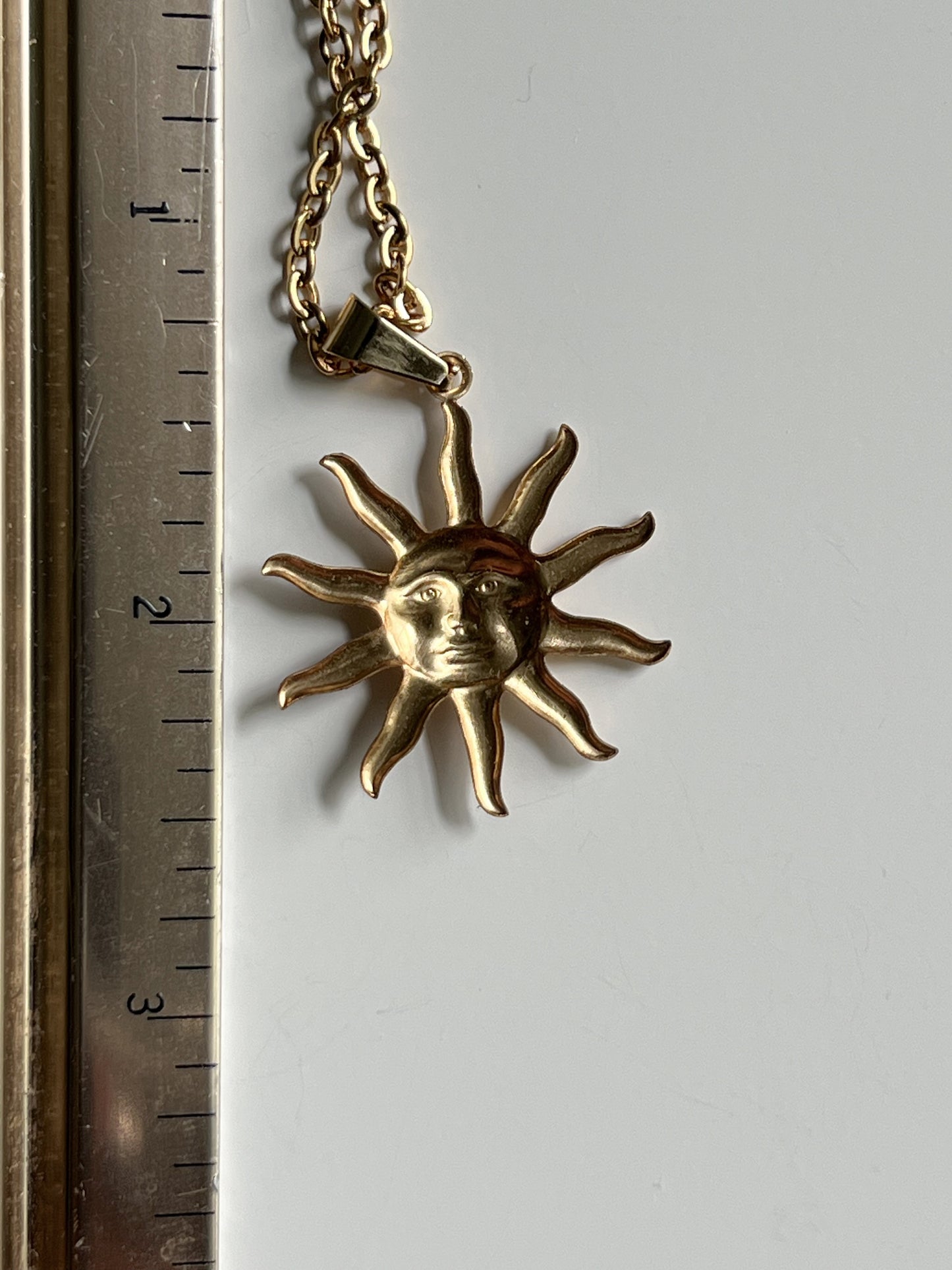 Sun Visage Necklace