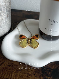 VAIGE One of One | Gold Dipped Butterfly Necklace