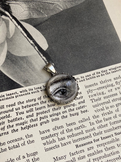 Handmade | eye pendant ( H )