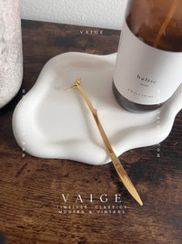 VAIGE Gold & Silver Bird Bookmark