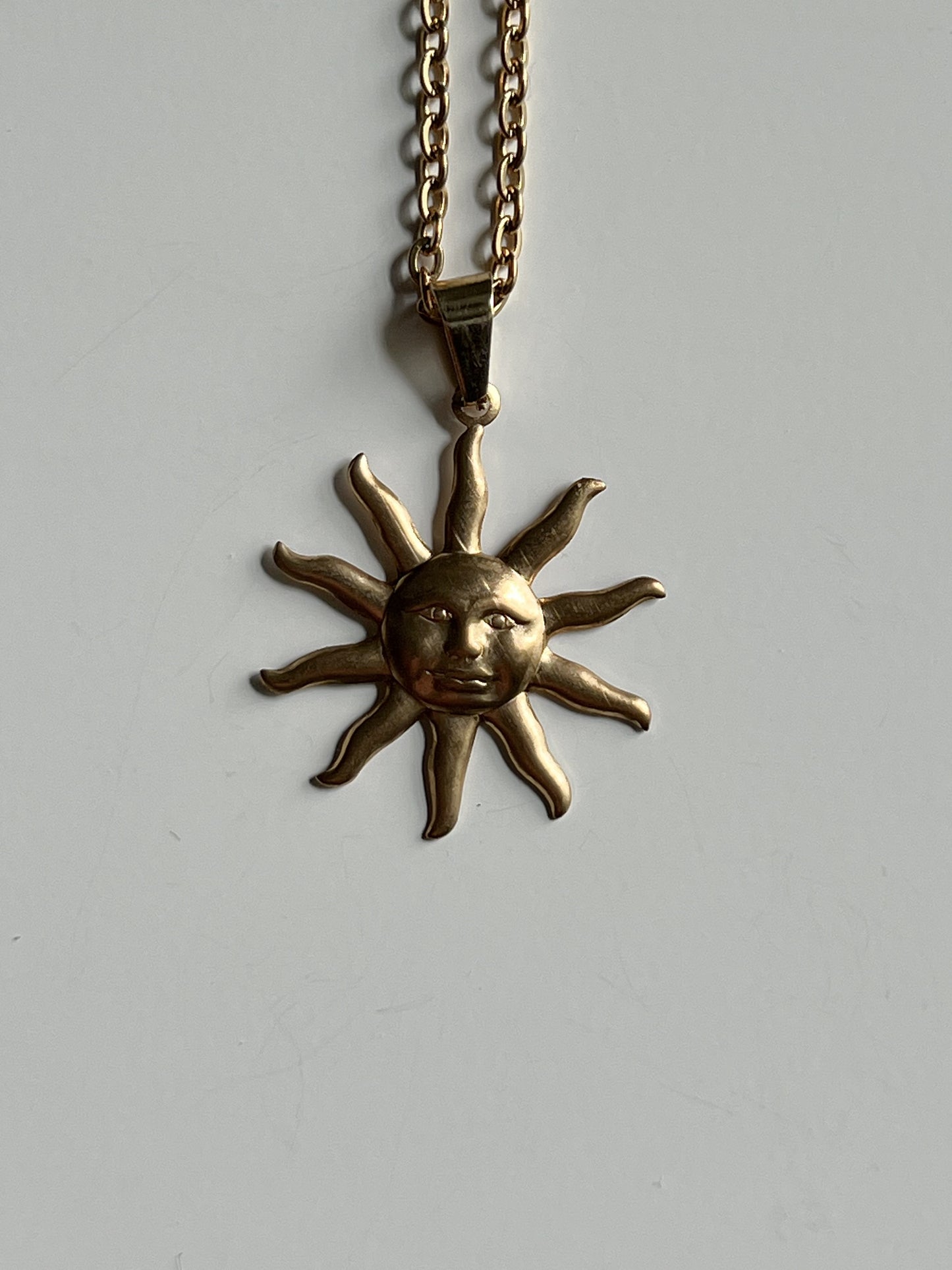 Sun Visage Necklace