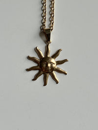 Sun Visage Necklace