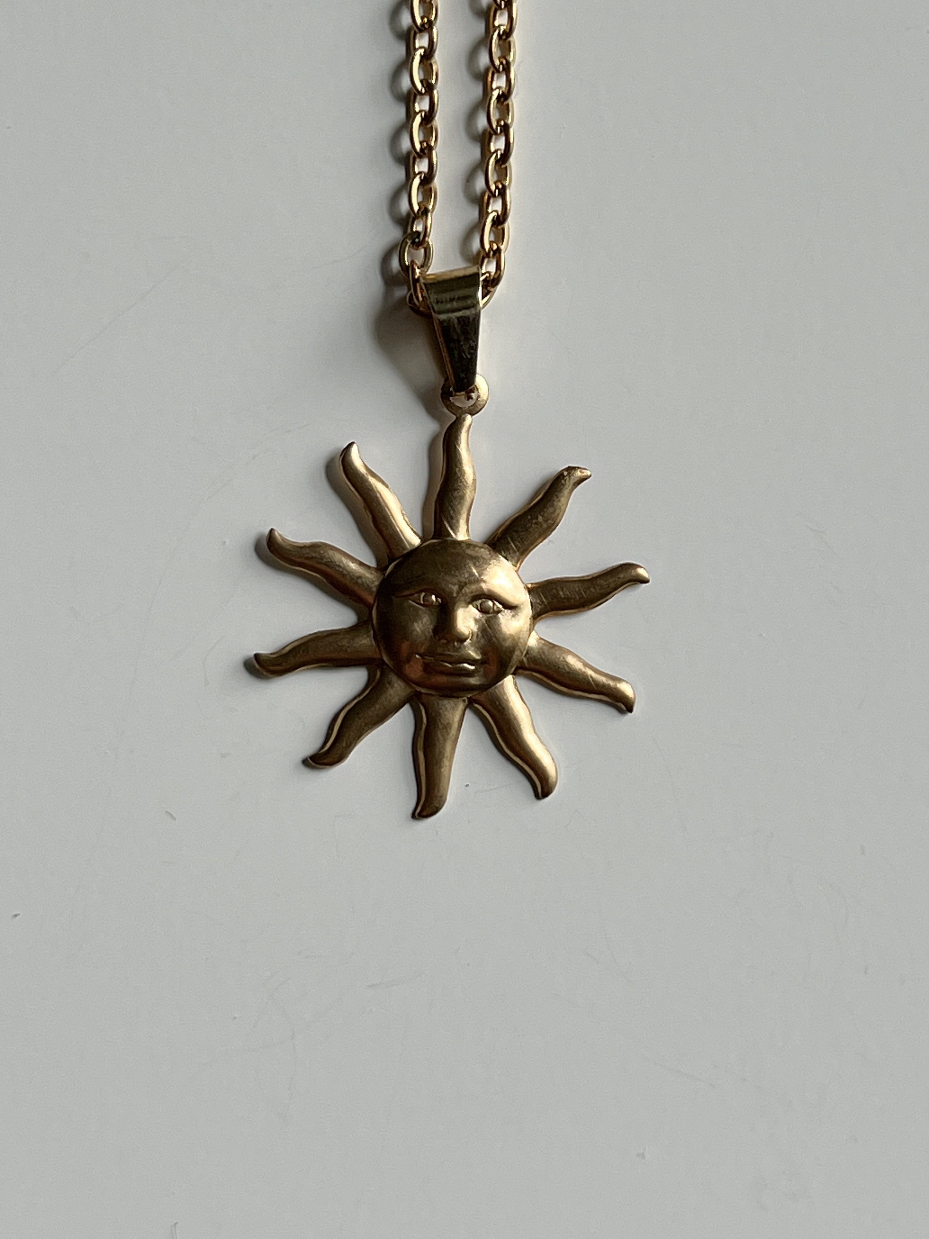 Sun Visage Necklace