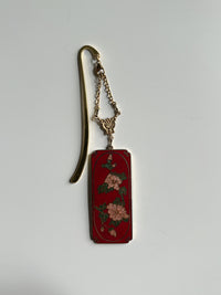 VINTAGE floral bookmark
