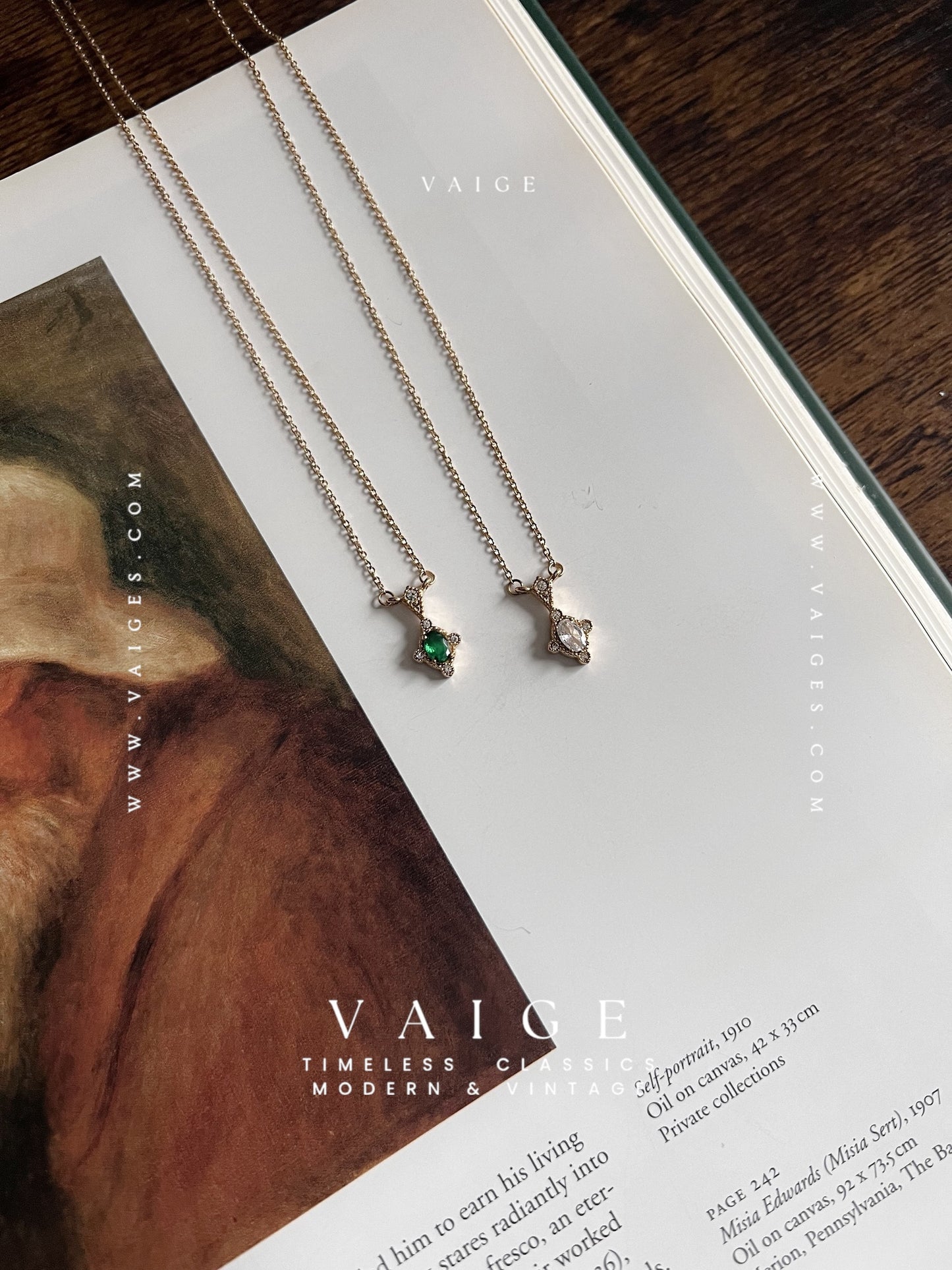 Astra Zirconia Necklace