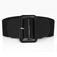 VAIGE Luxe Black & Red Corset Wide Belt