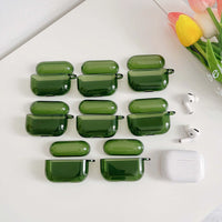 VAIGE Retro Green Silicone Earphone Case for Apple AirPods 1 2 3 Pro with Charging Box Compatibility