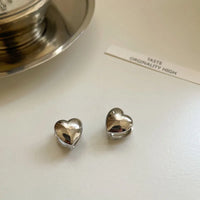 VAIGE Allergy-Free Cubic Zirconia Heart Stud Earrings - Elegant Gift for Anniversaries and Engagements