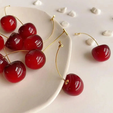 Lovely Cherry Cherries  Earrings