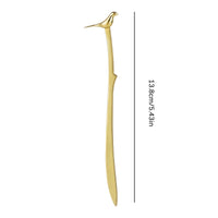 VAIGE Gold & Silver Bird Bookmark