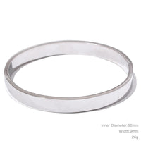 VAIGE  High Quality Stainless Steel Round Wide Bracelet Bangle Gold Silver Color Waterproof Charm Jewelry Gift