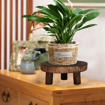 VAIGE Wooden Plant Stand for Indoor and Outdoor Use - Versatile Flower Pot Holder and Display Shelf for Succulent and Flower Pots