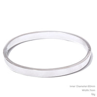 VAIGE  High Quality Stainless Steel Round Wide Bracelet Bangle Gold Silver Color Waterproof Charm Jewelry Gift