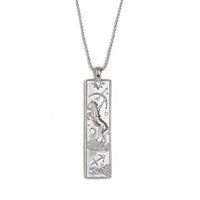 VAIGE Gold & Silver Zodiac Bar Necklace Stainless Steel Aries, Taurus, Gemini, Cancer, Leo, Virgo, Libra, Scorpio, Sagittarius, Capricorn, Aquarius, and Pisces